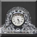 G10. Small Waterford clock. - $18 